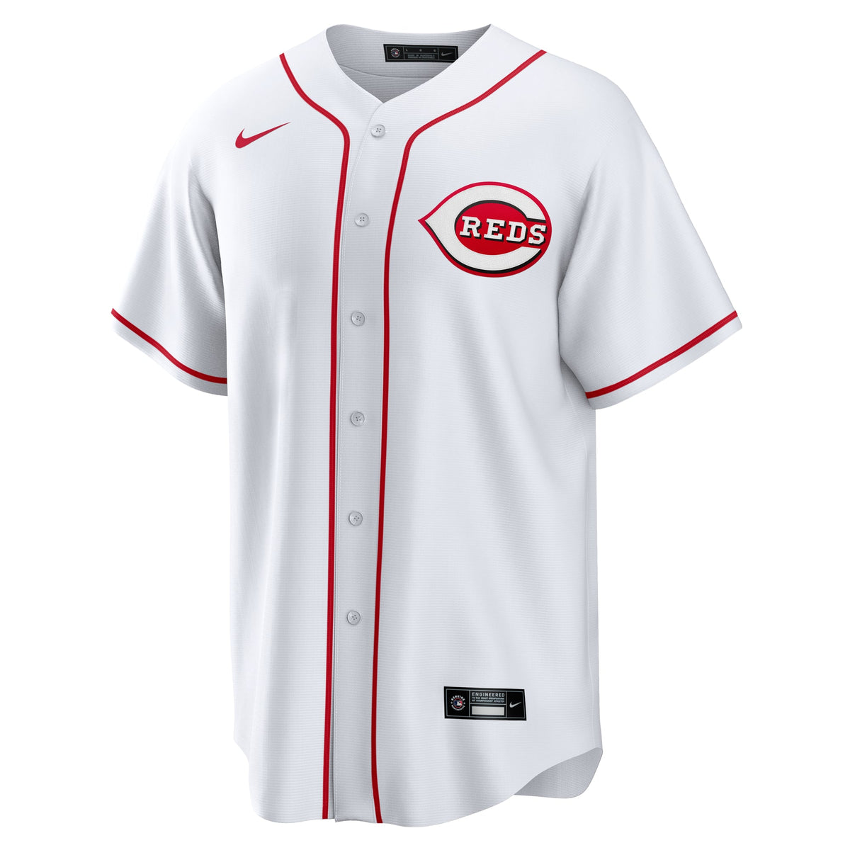 Men's Cincinnati Reds Tyler Stephenson Nike White Home Replica Jersey - 3
