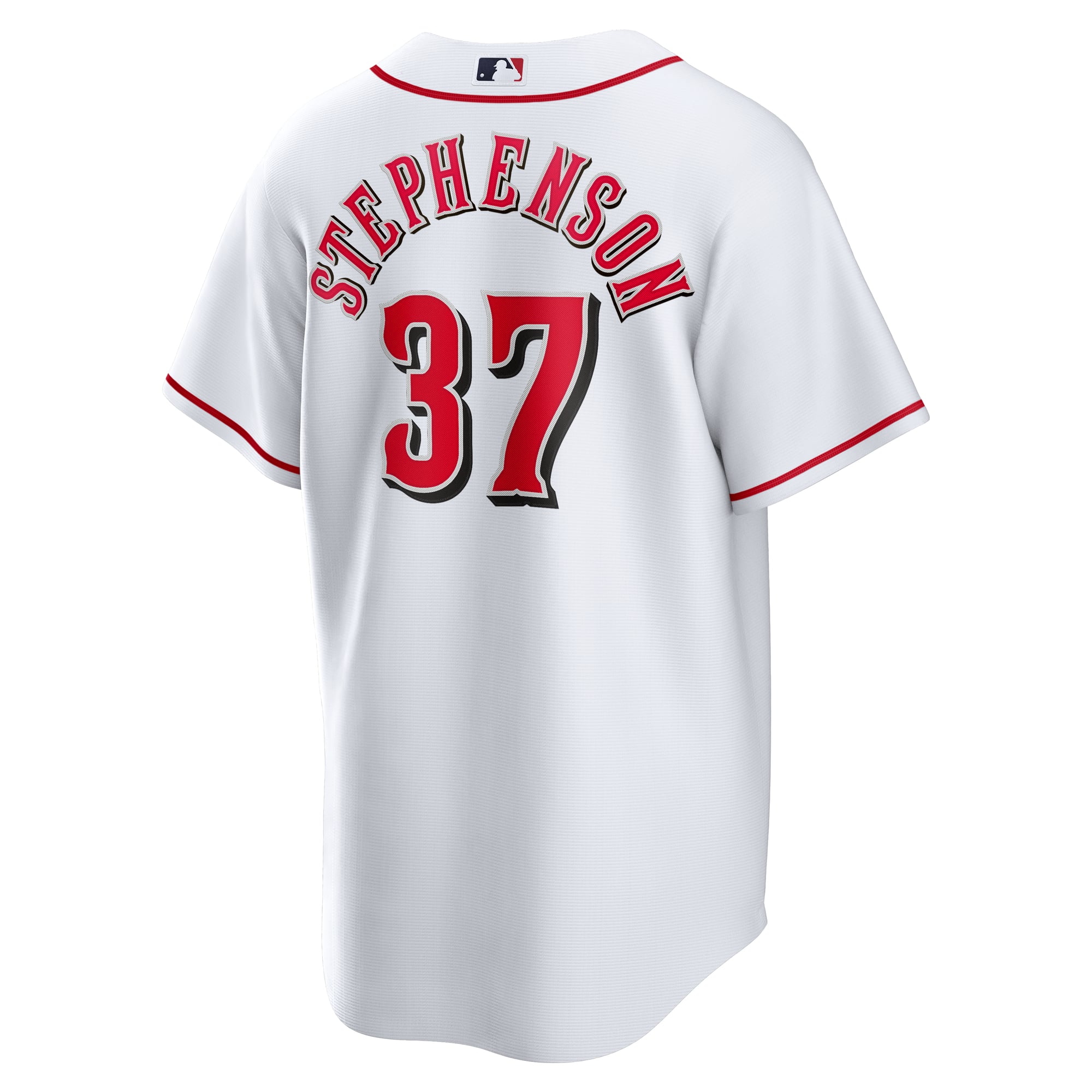 Men's Cincinnati Reds Tyler Stephenson Nike White Home Replica Jersey - 4