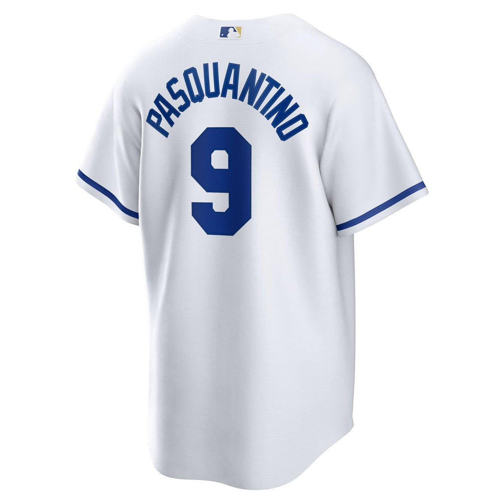 Men's Kansas City Royals Vinnie Pasquantino Nike White Home Replica Jersey - 4