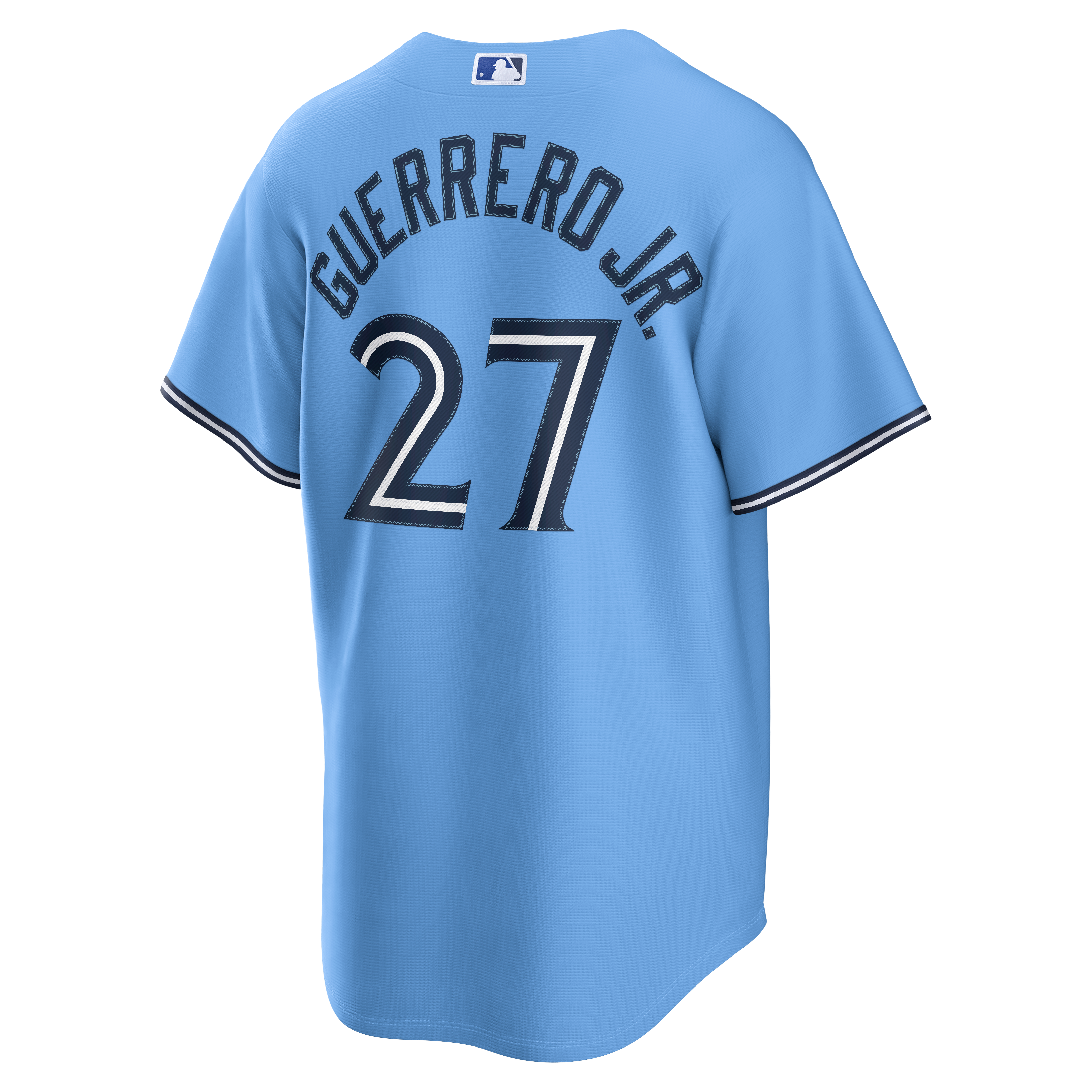 Men's Toronto Blue Jays Vladimir Guerrero Jr. Nike Light Blue Replica Jersey - 4