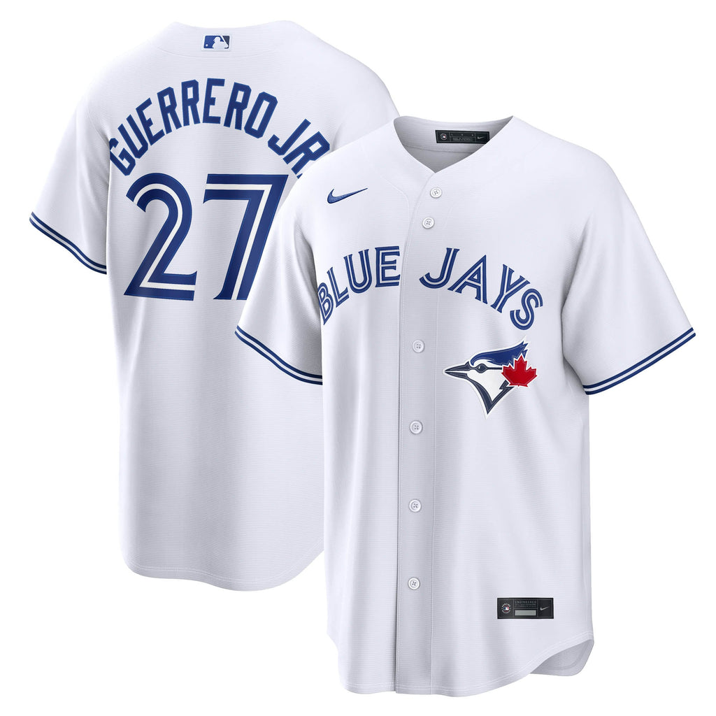 Men's Toronto Blue Jays Vladimir Guerrero Jr. Nike White Home Replica Jersey - 2
