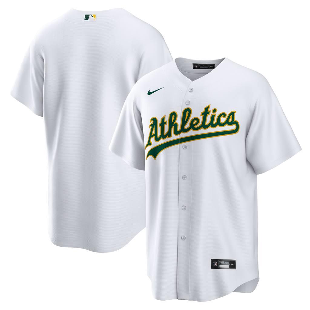Men's Athletics Nike White Home Big & Tall Replica Jersey - 2
