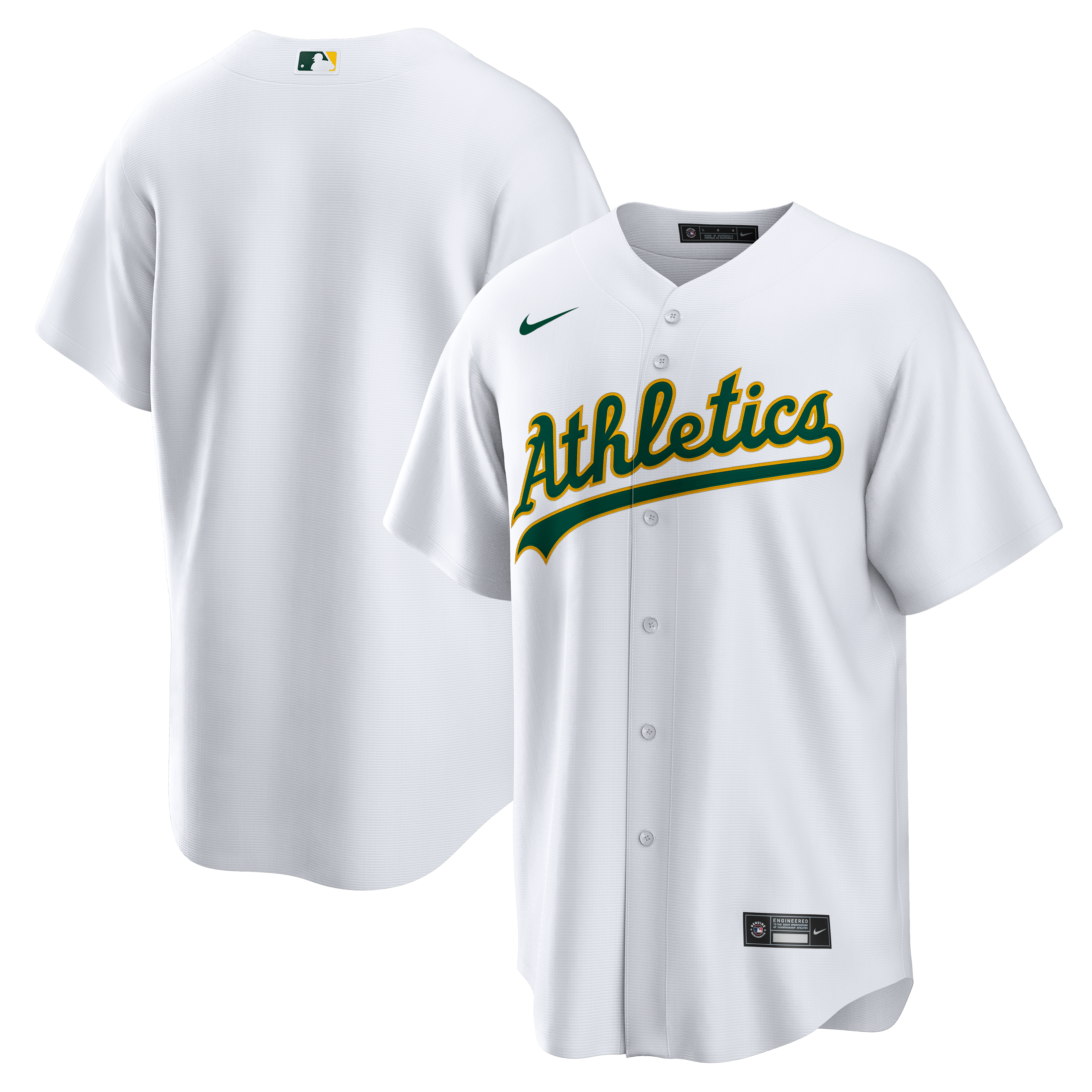 Men's Athletics Nike White Home Big & Tall Replica Jersey - 2