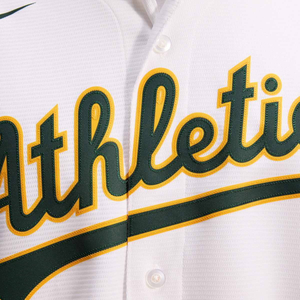 Men's Athletics Nike White Home Replica Team Jersey - 11