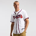 Men's Atlanta Braves Nike White Home Limited Jersey