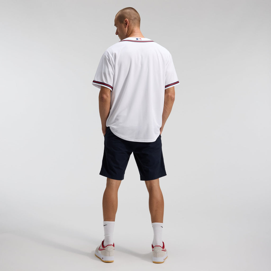 Men's Atlanta Braves Nike White Home Replica Team Jersey - 5