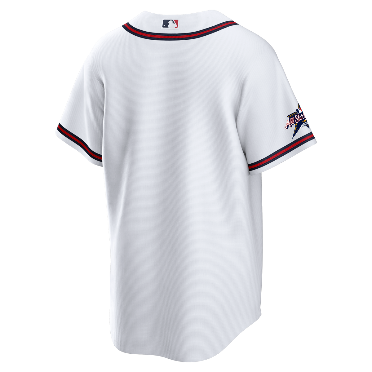 Men's Atlanta Braves Nike White Home Replica Team Jersey - 7