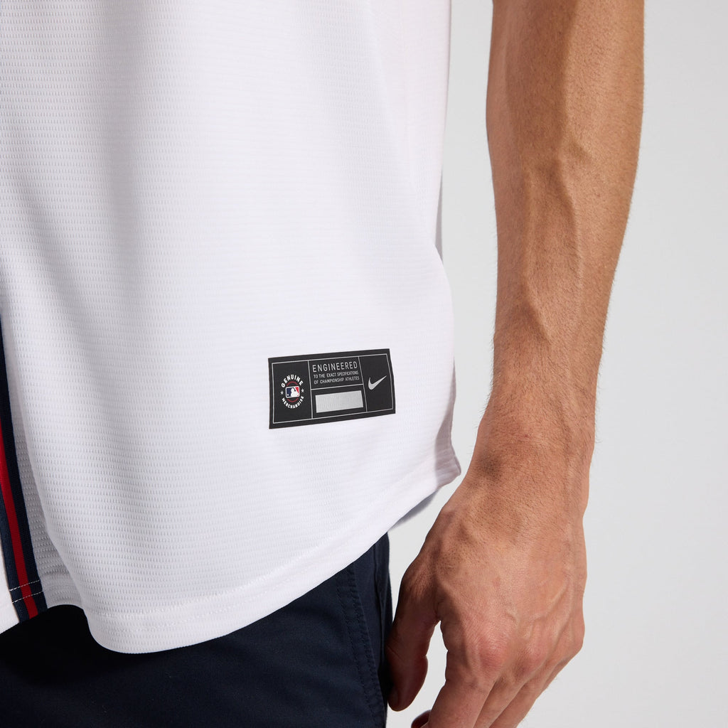 Men's Atlanta Braves Nike White Home Replica Team Jersey - 8