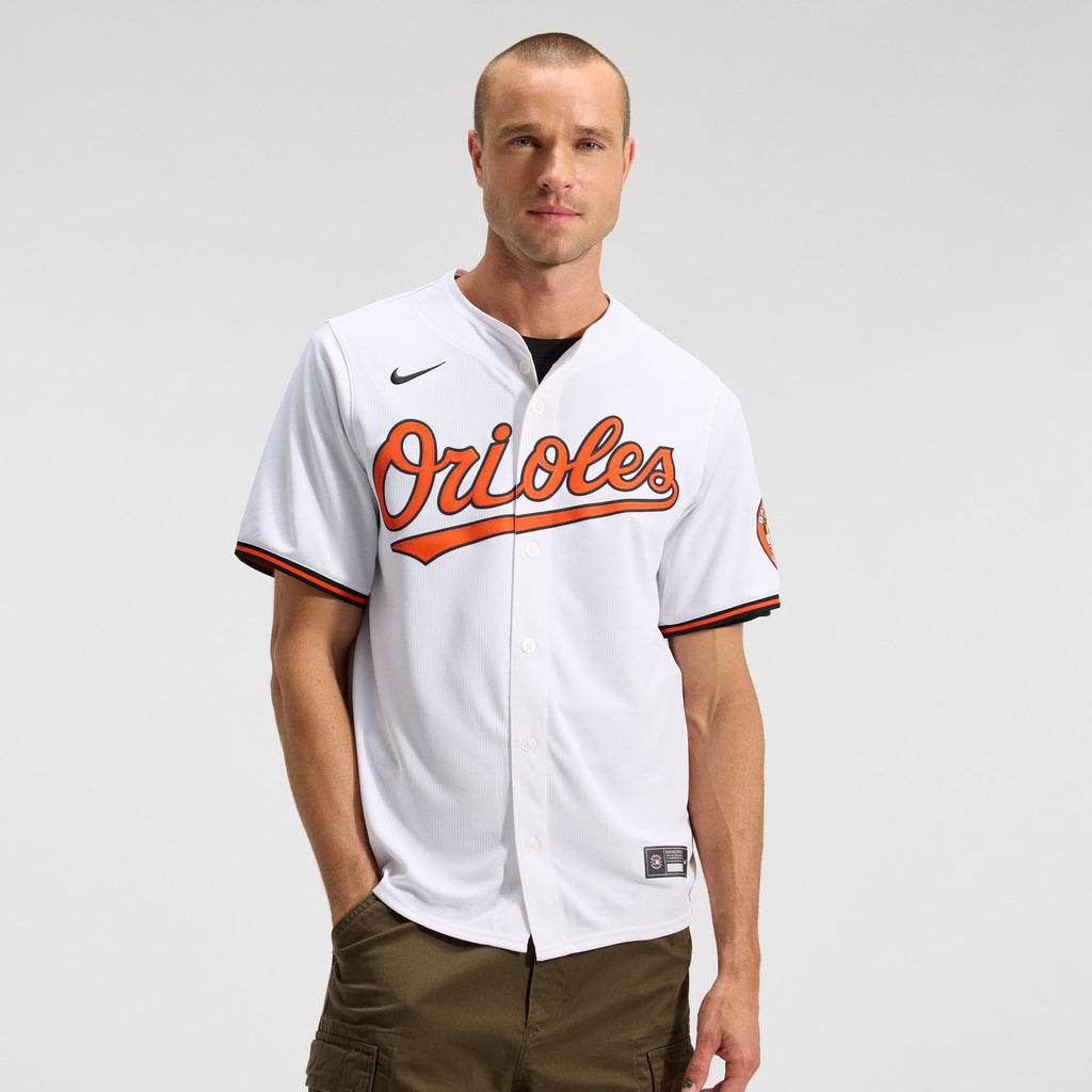 Men's Baltimore Orioles Nike White Home Limited Jersey - 2