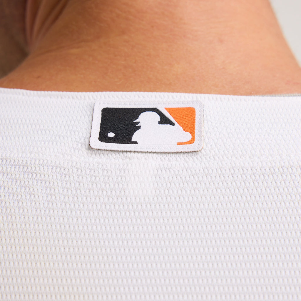 Men's Baltimore Orioles Nike White Home Replica Team Jersey - 10
