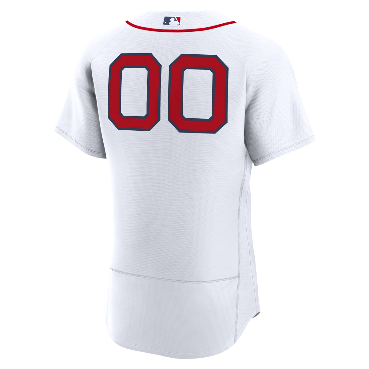 Men's Boston Red Sox Nike White Home Authentic Custom Jersey - 4