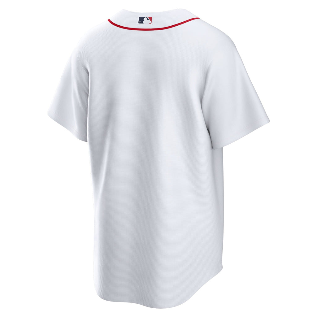 Men's Boston Red Sox Nike White Home Blank Replica Jersey - 4
