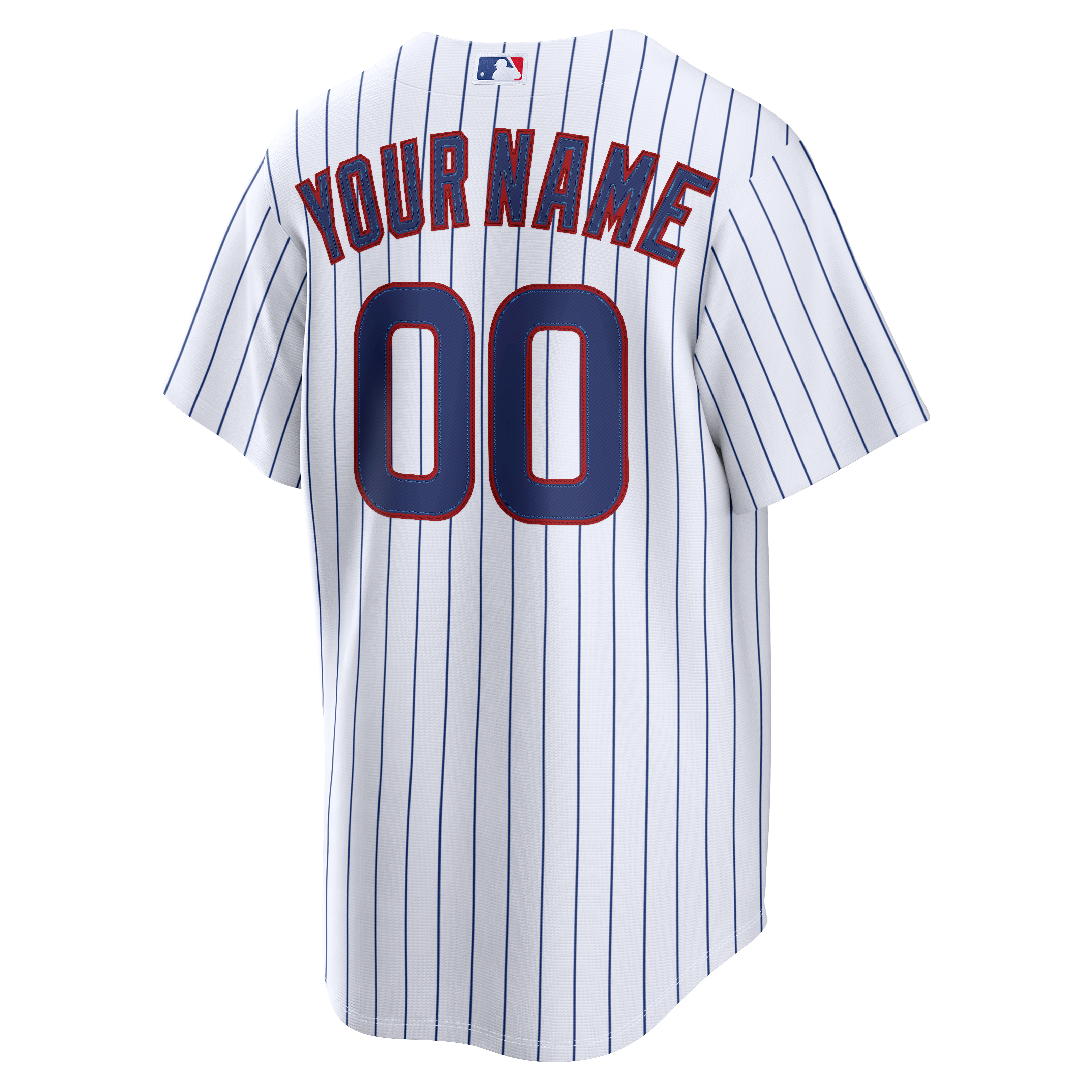 Men's Chicago Cubs Nike White Home Stadium Custom Jersey - 4
