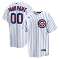 Men's Chicago Cubs Nike White Home Stadium Custom Jersey