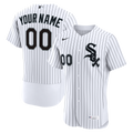 Men's Chicago White Sox Nike White Home Authentic Custom Jersey