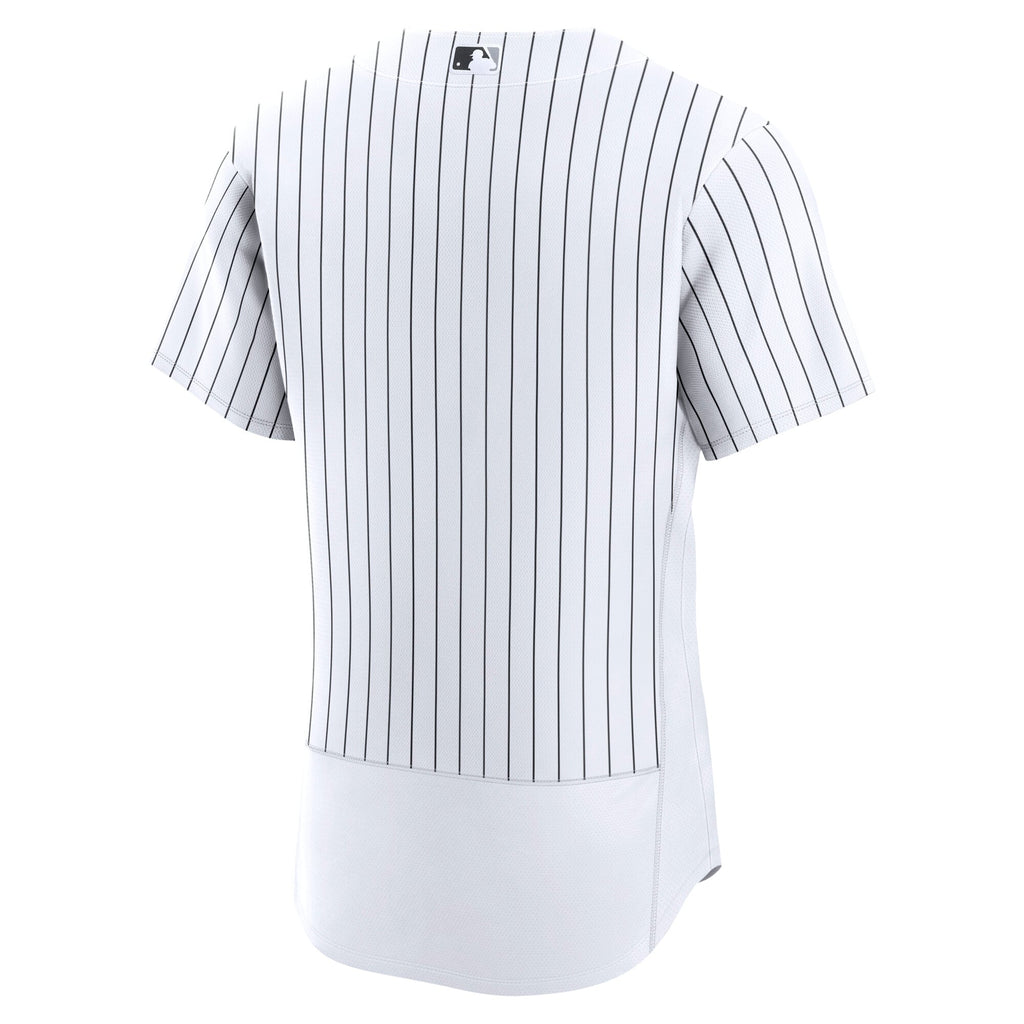 Men's Chicago White Sox Nike White Home Authentic Jersey - 4