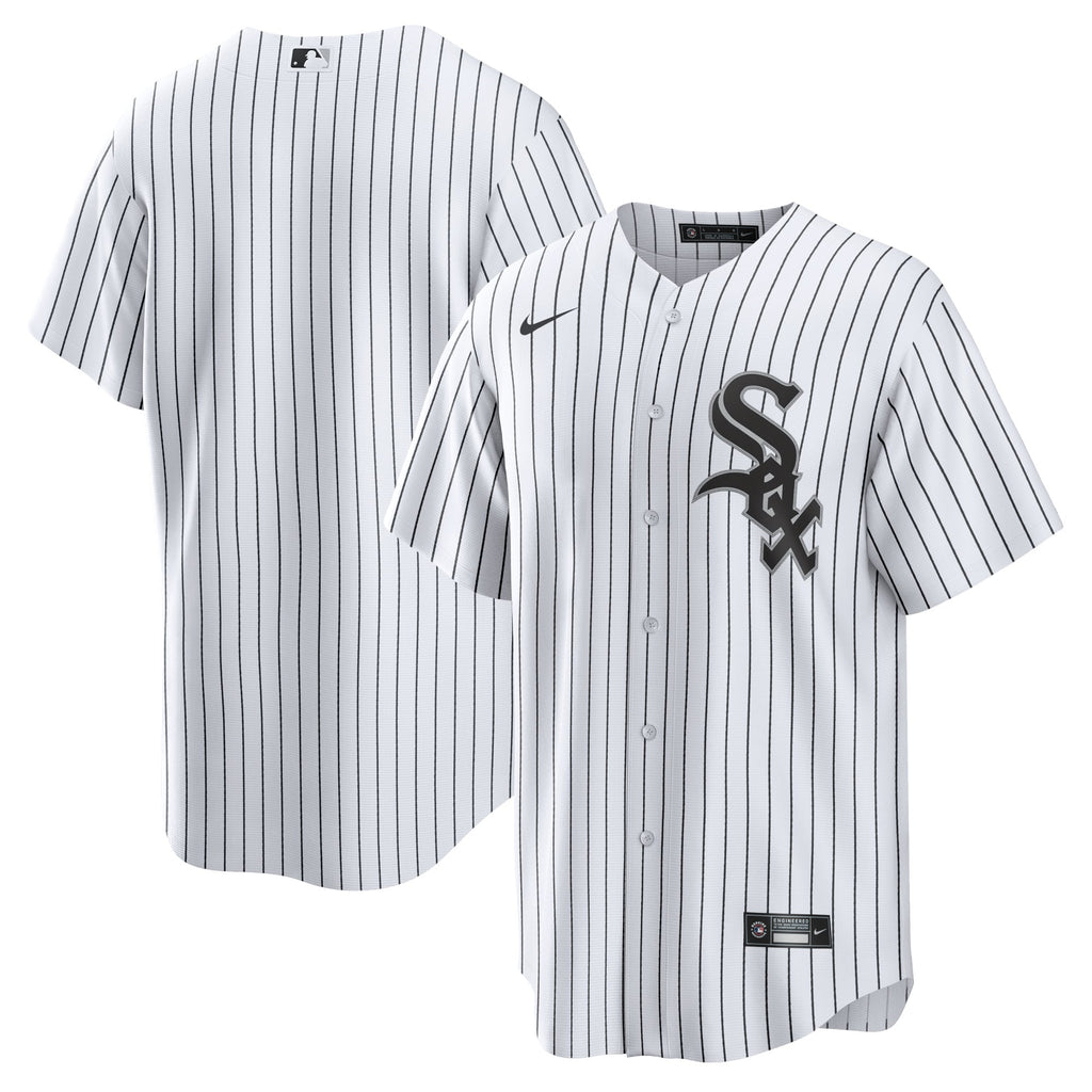 Men's Chicago White Sox Nike White Home Blank Replica Jersey - 2