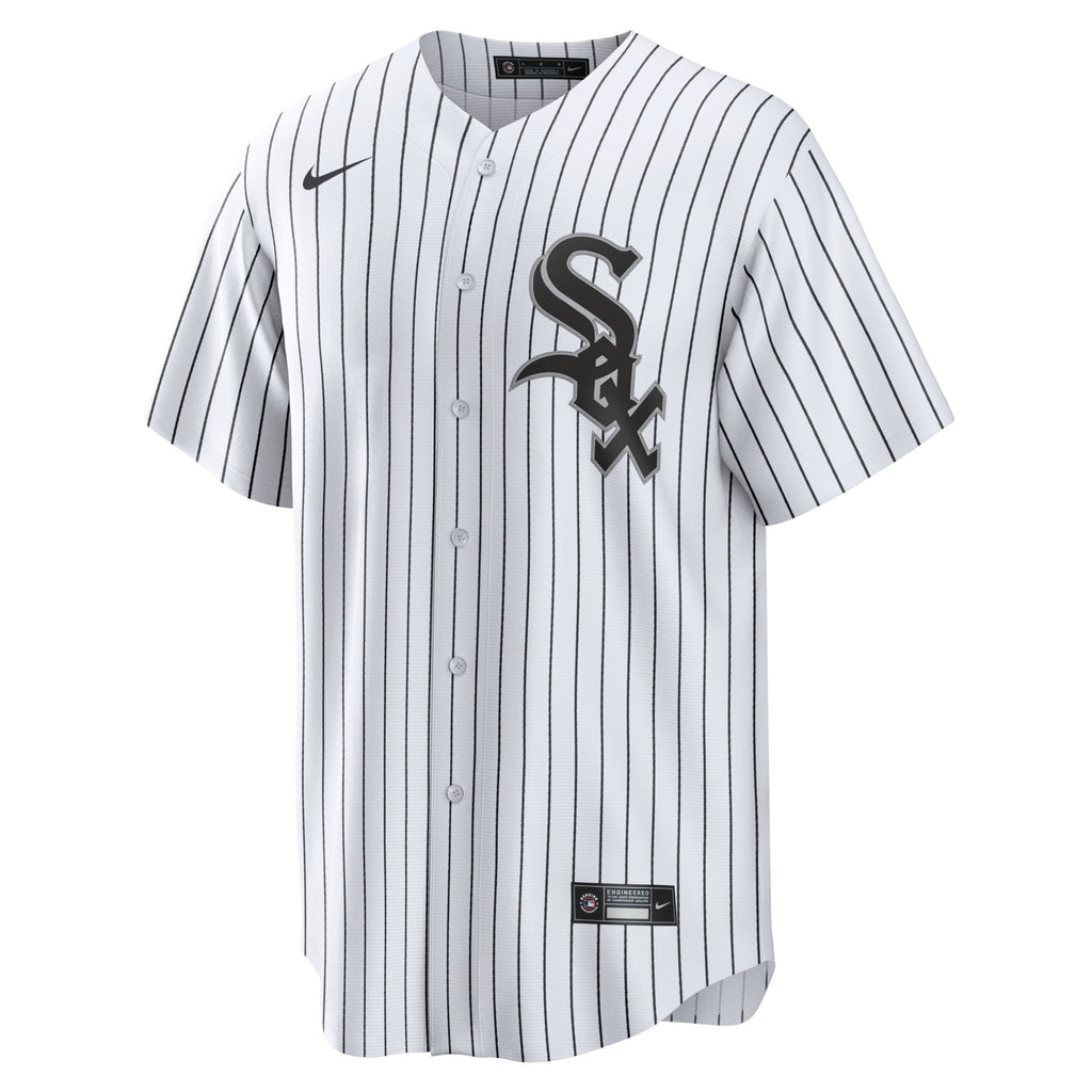 Men's Chicago White Sox Nike White Home Blank Replica Jersey - 3