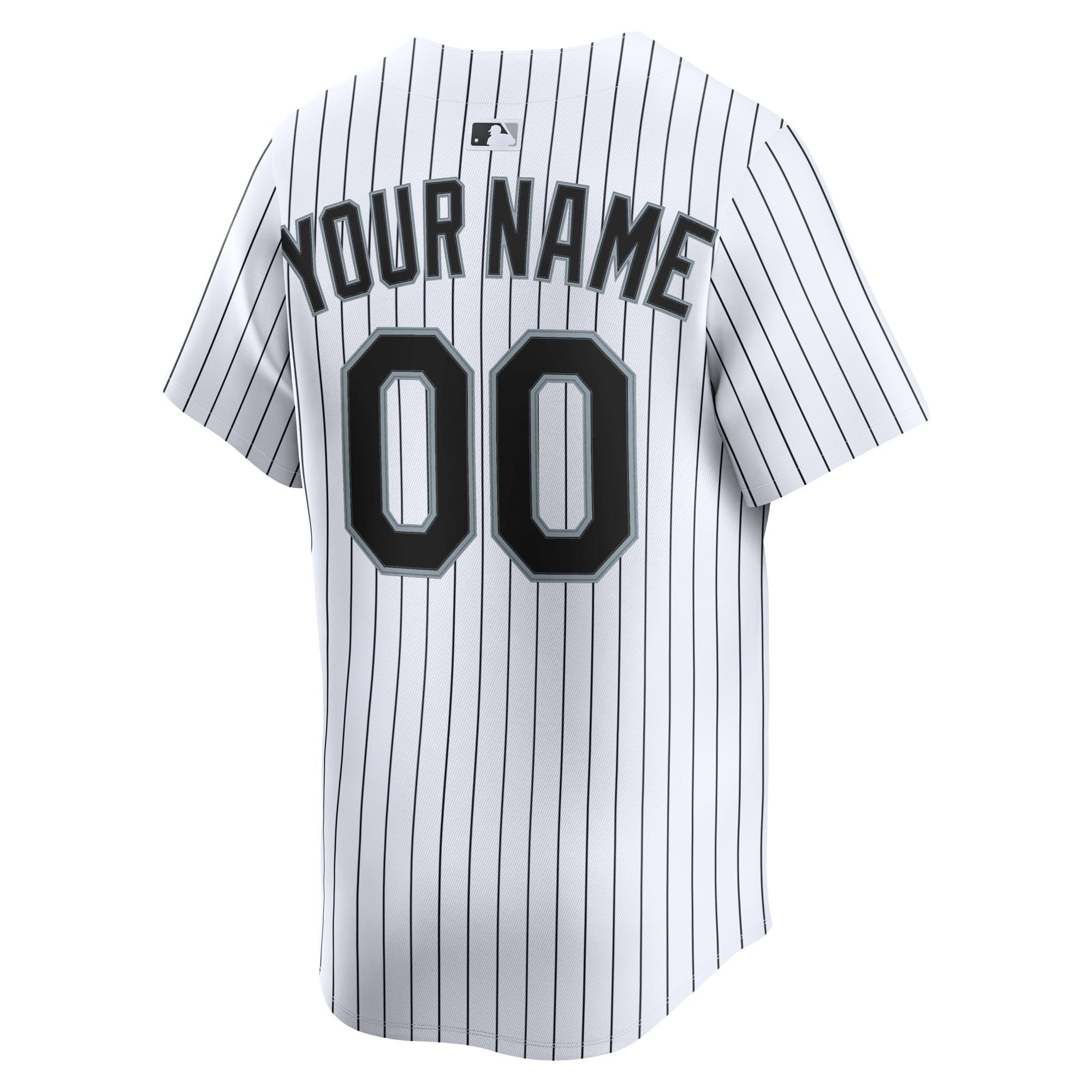 Men's Chicago White Sox Nike White Home Limited Custom Jersey - 4