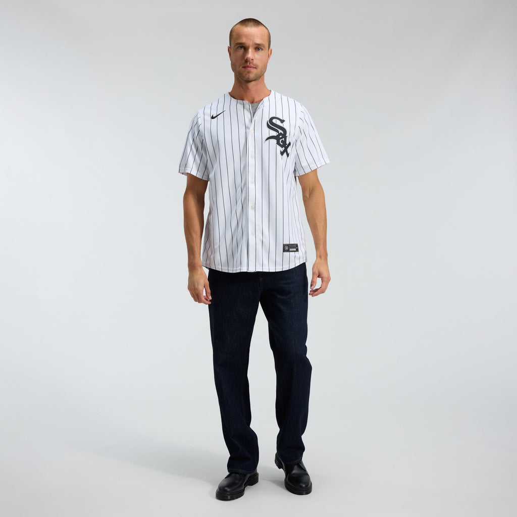 Men's Chicago White Sox Nike White Home Limited Jersey - 4
