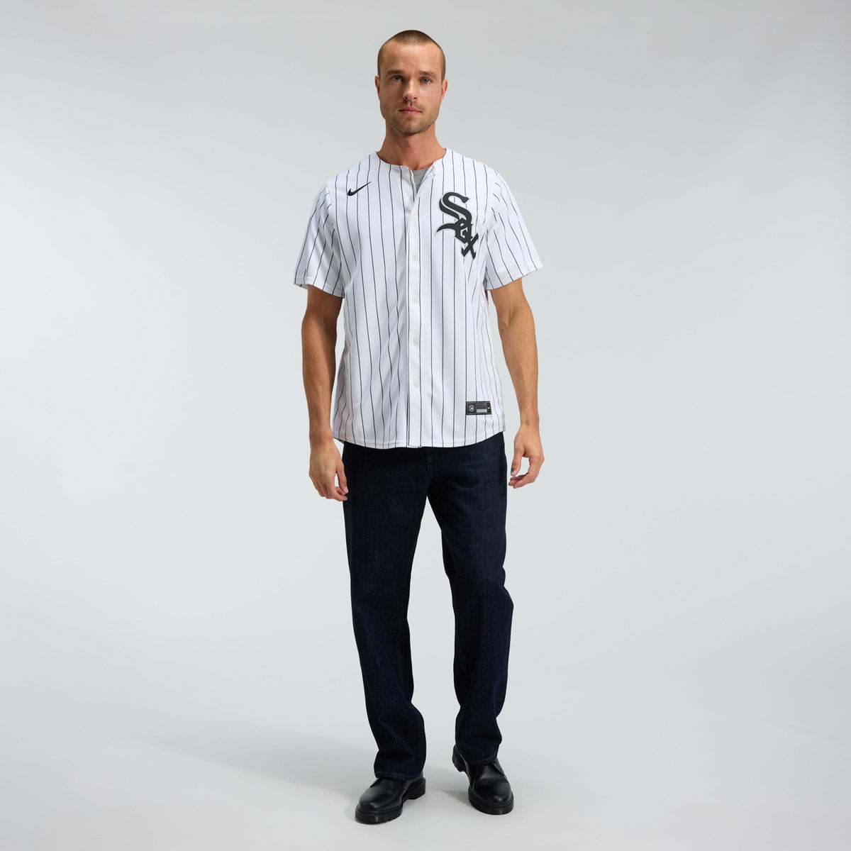 Men's Chicago White Sox Nike White Home Limited Jersey - 4