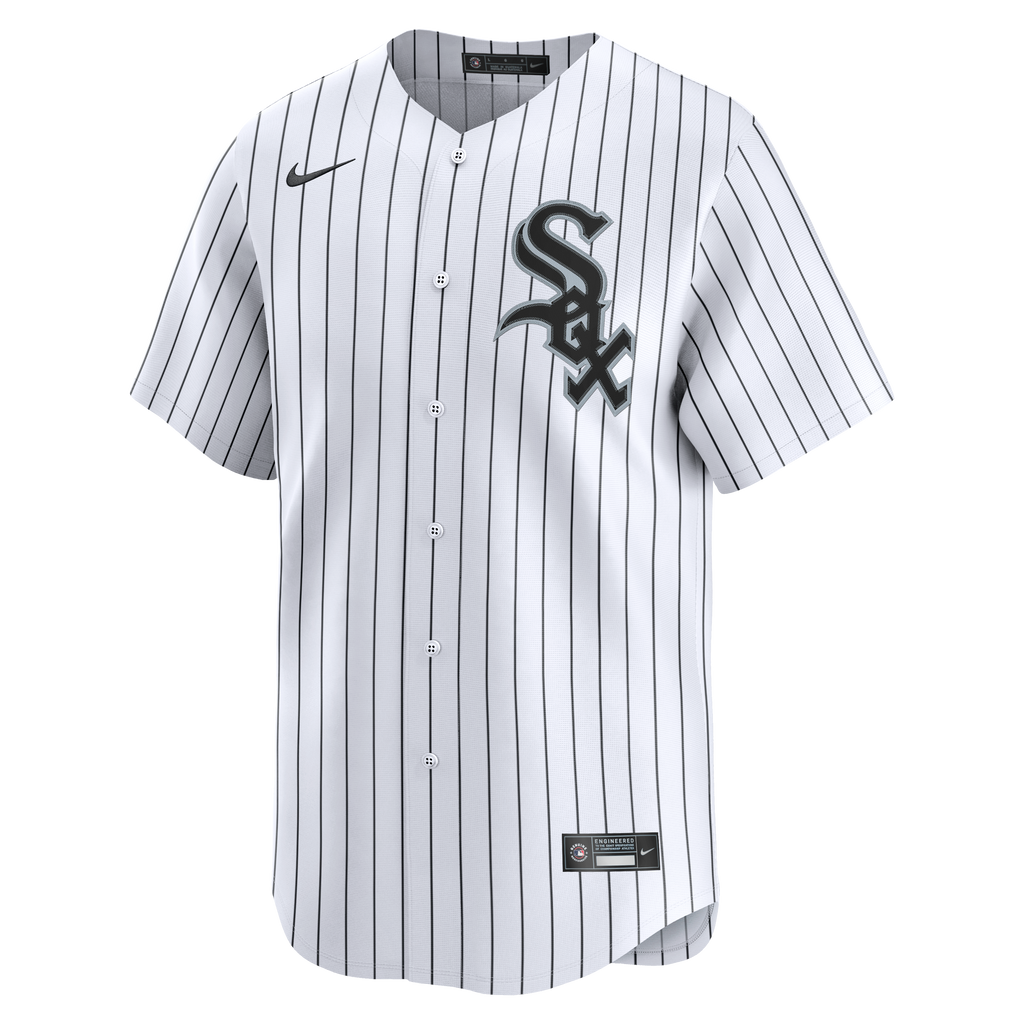 Men's Chicago White Sox Nike White Home Limited Jersey - 6