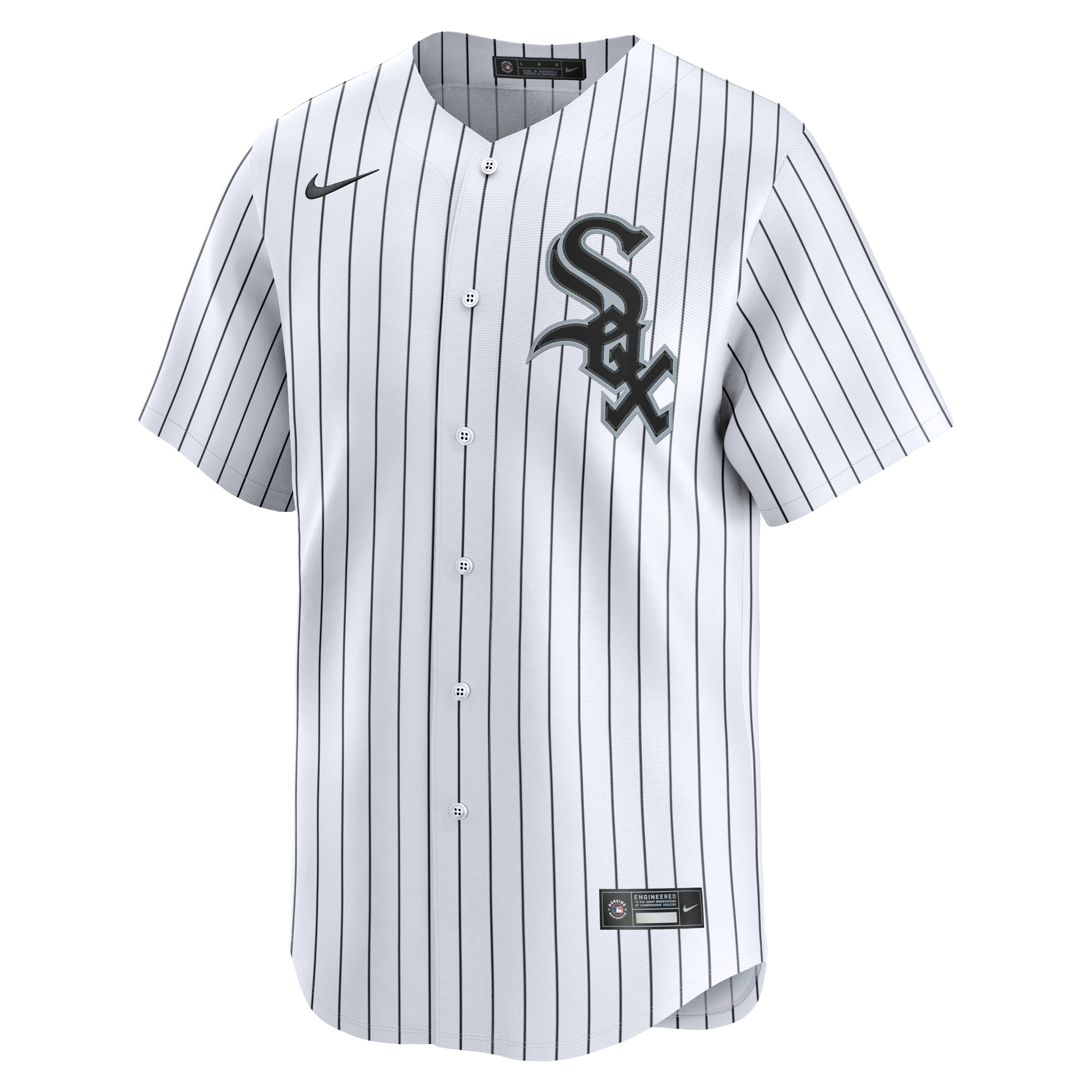 Men's Chicago White Sox Nike White Home Limited Jersey - 6