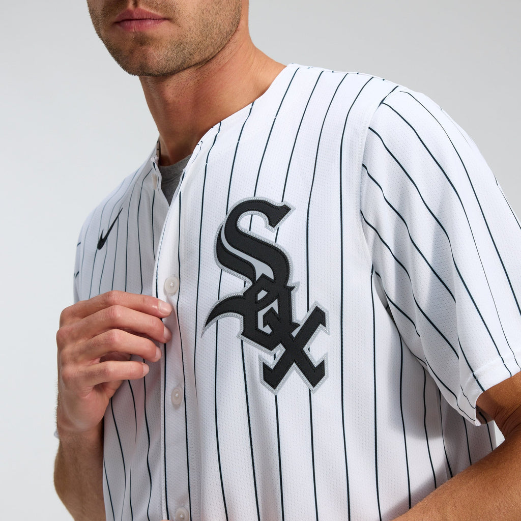 Men's Chicago White Sox Nike White Home Limited Jersey - 9