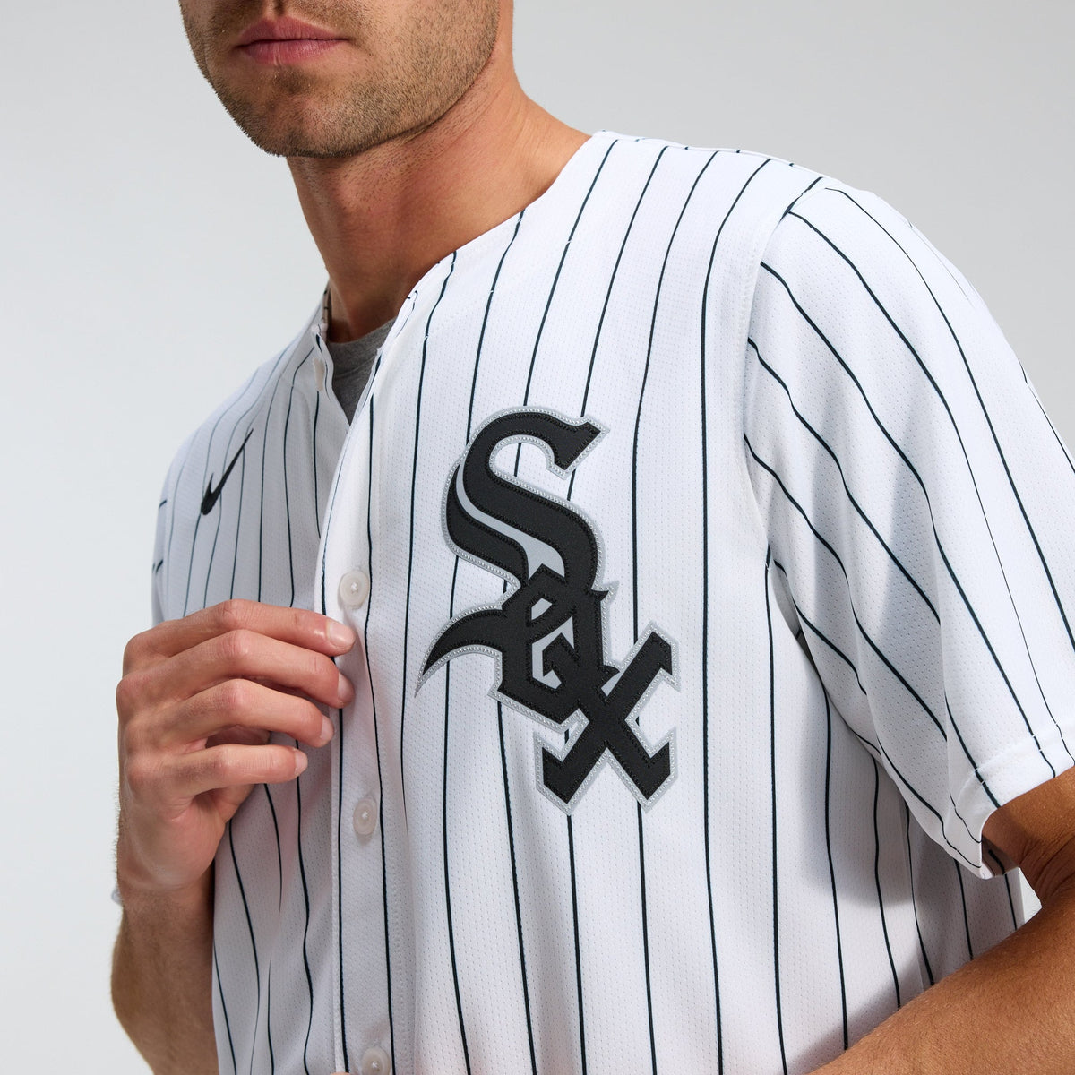 Men's Chicago White Sox Nike White Home Limited Jersey - 9