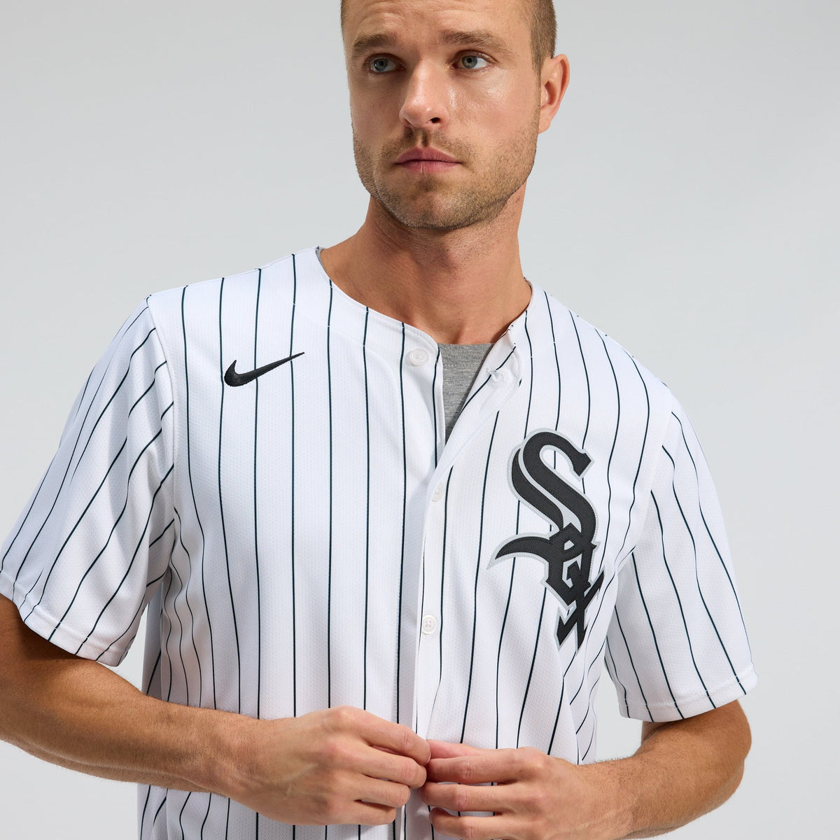 Men's Chicago White Sox Nike White Home Limited Jersey - 10
