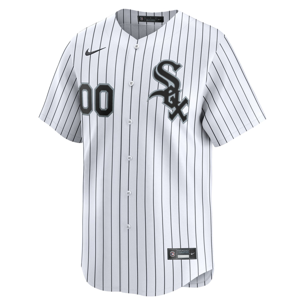 Men's Chicago White Sox Nike White Home Limited Pick-A-Player Retired Roster Jersey - 3