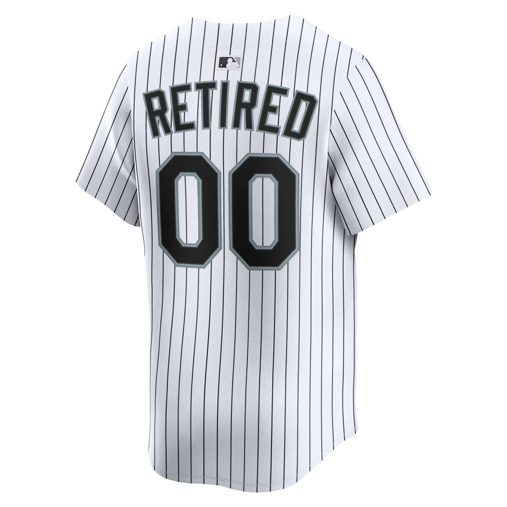 Men's Chicago White Sox Nike White Home Limited Pick-A-Player Retired Roster Jersey - 4