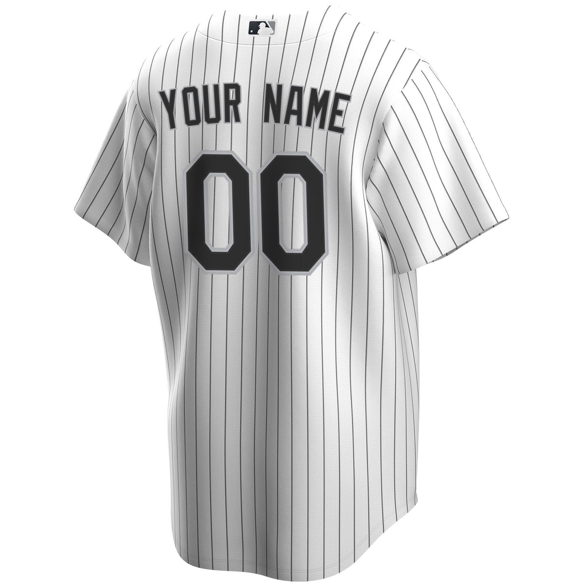 Men's Chicago White Sox Nike White Home Replica Custom Jersey - 4