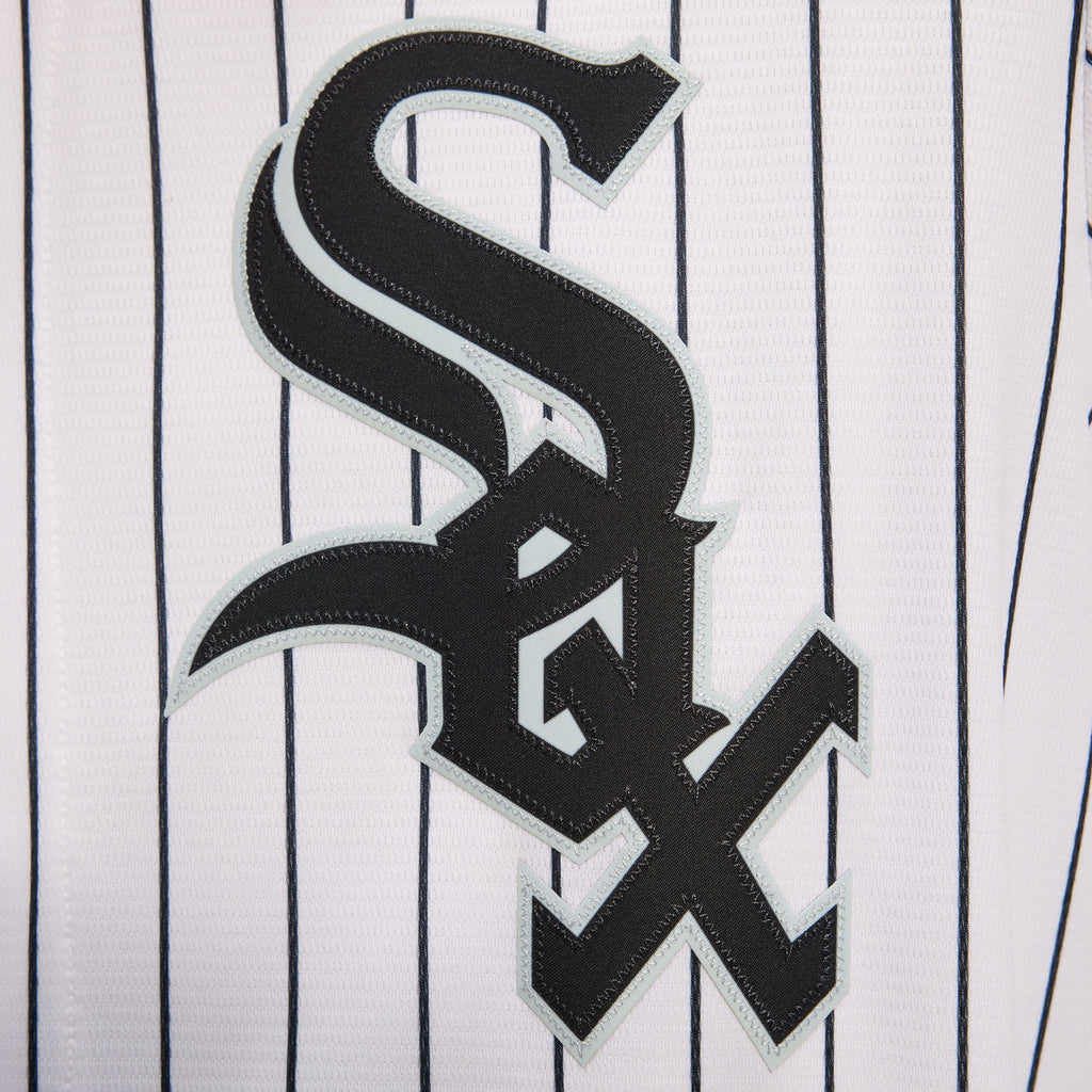 Men's Chicago White Sox Nike White Home Replica Team Jersey - 9