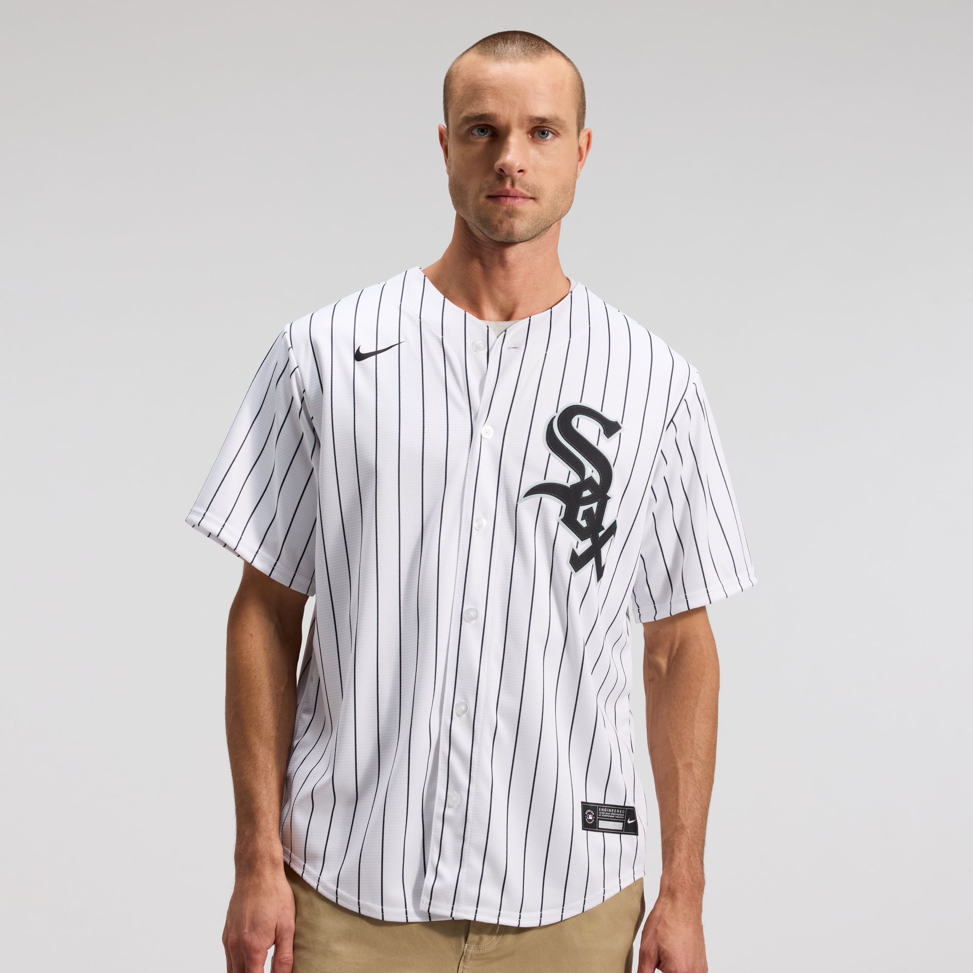 Men's Chicago White Sox Nike White Home Replica Team Jersey