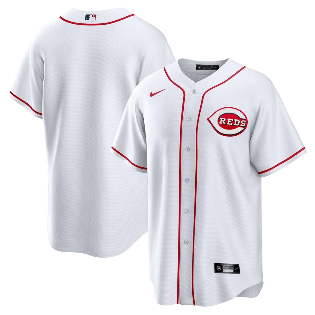 Men's Cincinnati Reds Nike White Home Big & Tall Replica Jersey