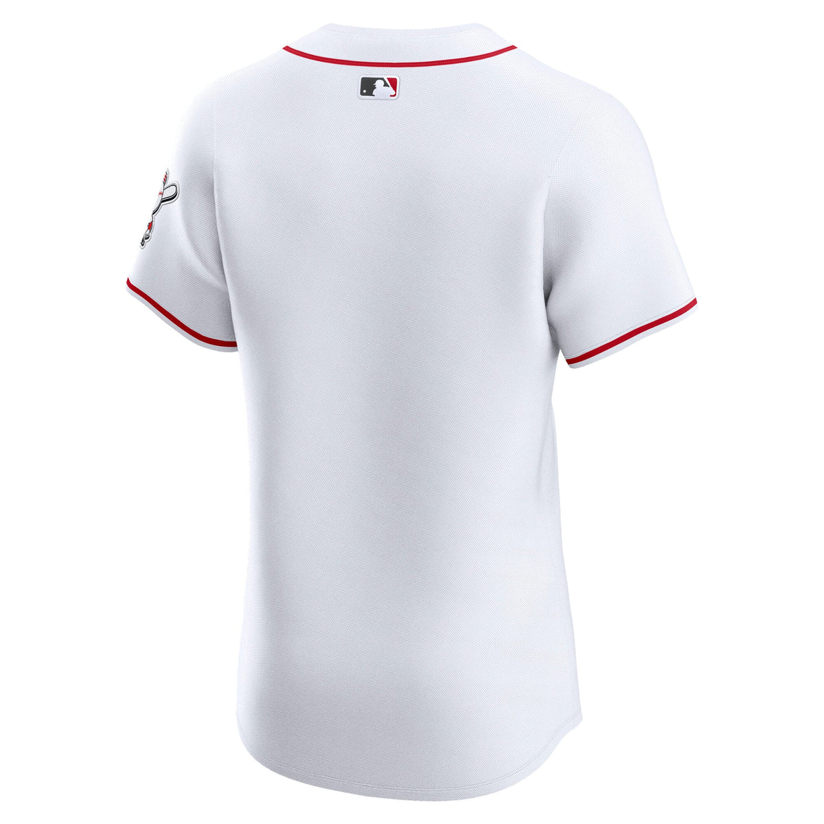 Men's Cincinnati Reds Nike White Home Elite Jersey - 4