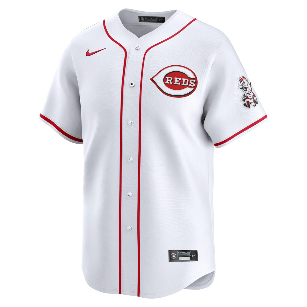 Men's Cincinnati Reds Nike White Home Limited Jersey - 6
