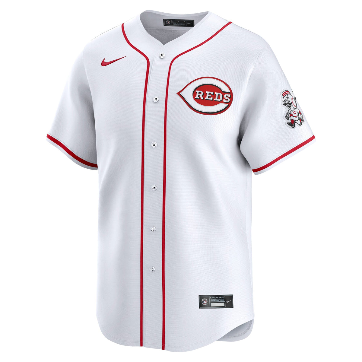 Men's Cincinnati Reds Nike White Home Limited Jersey - 6