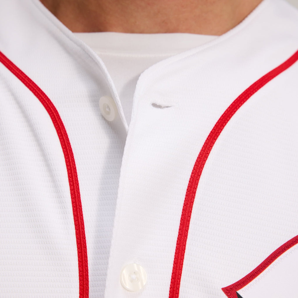 Men's Cincinnati Reds Nike White Home Replica Team Jersey - 11