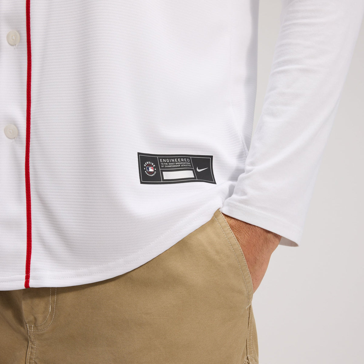 Men's Cincinnati Reds Nike White Home Replica Team Jersey - 6