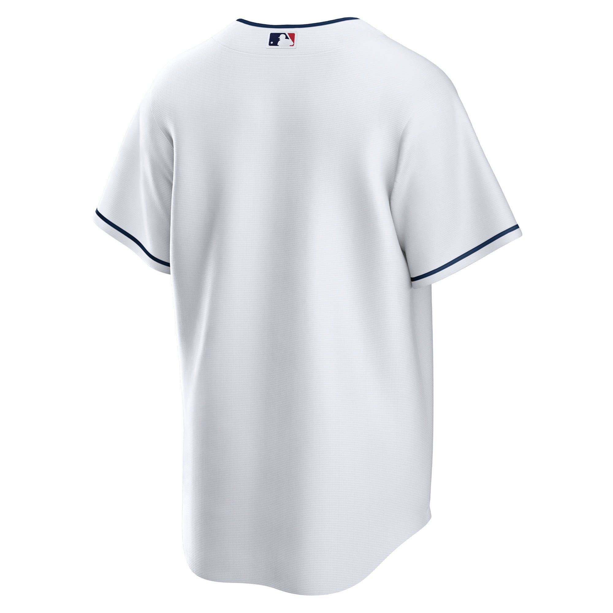 Men's Cleveland Guardians Nike White Home Blank Replica Jersey - 4