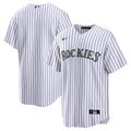 Men's Colorado Rockies Nike White Home Big & Tall Replica Jersey