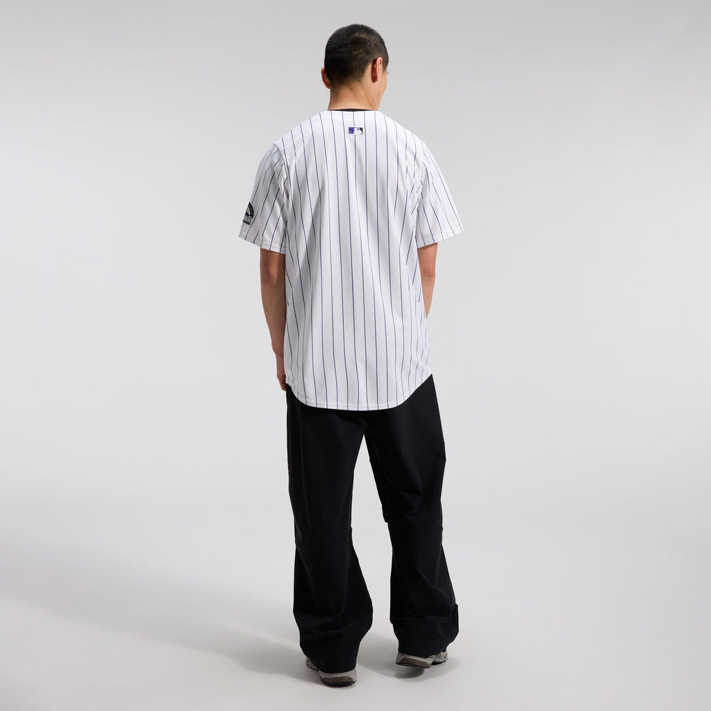 Men's Colorado Rockies Nike White Home Limited Jersey - 5