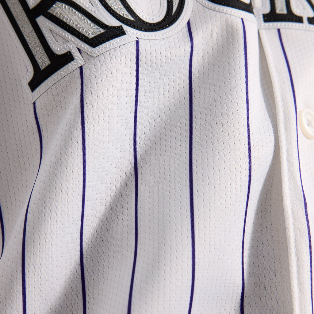 Men's Colorado Rockies Nike White Home Limited Jersey - 13