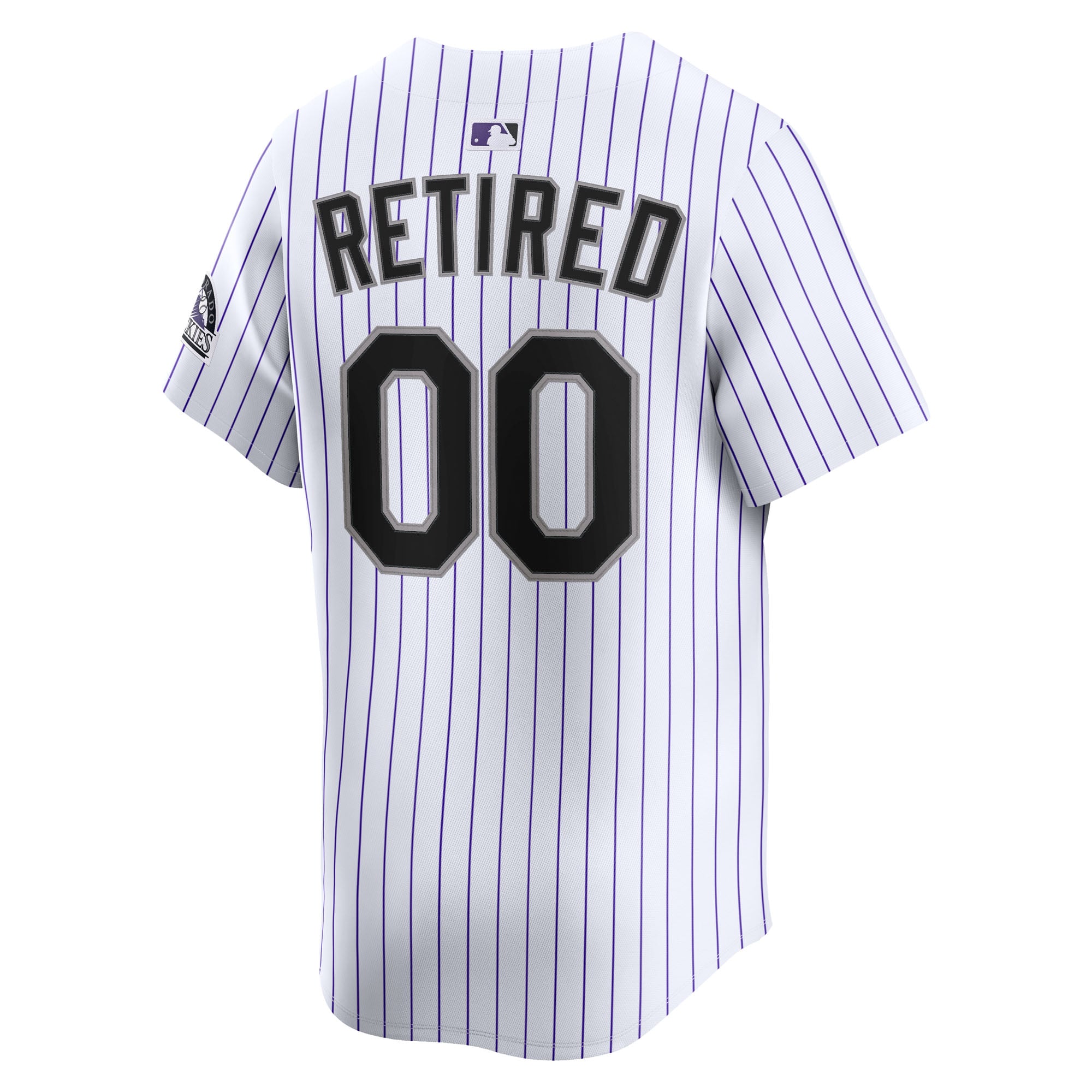 Men's Colorado Rockies Nike White Home Limited Pick-A-Player Retired Roster Jersey - 4