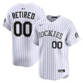 Men's Colorado Rockies Nike White Home Limited Pick-A-Player Retired Roster Jersey