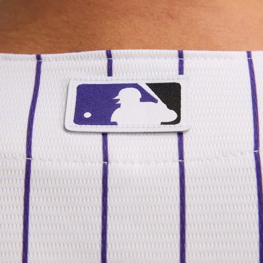 Men's Colorado Rockies Nike White Home Replica Team Jersey - 10