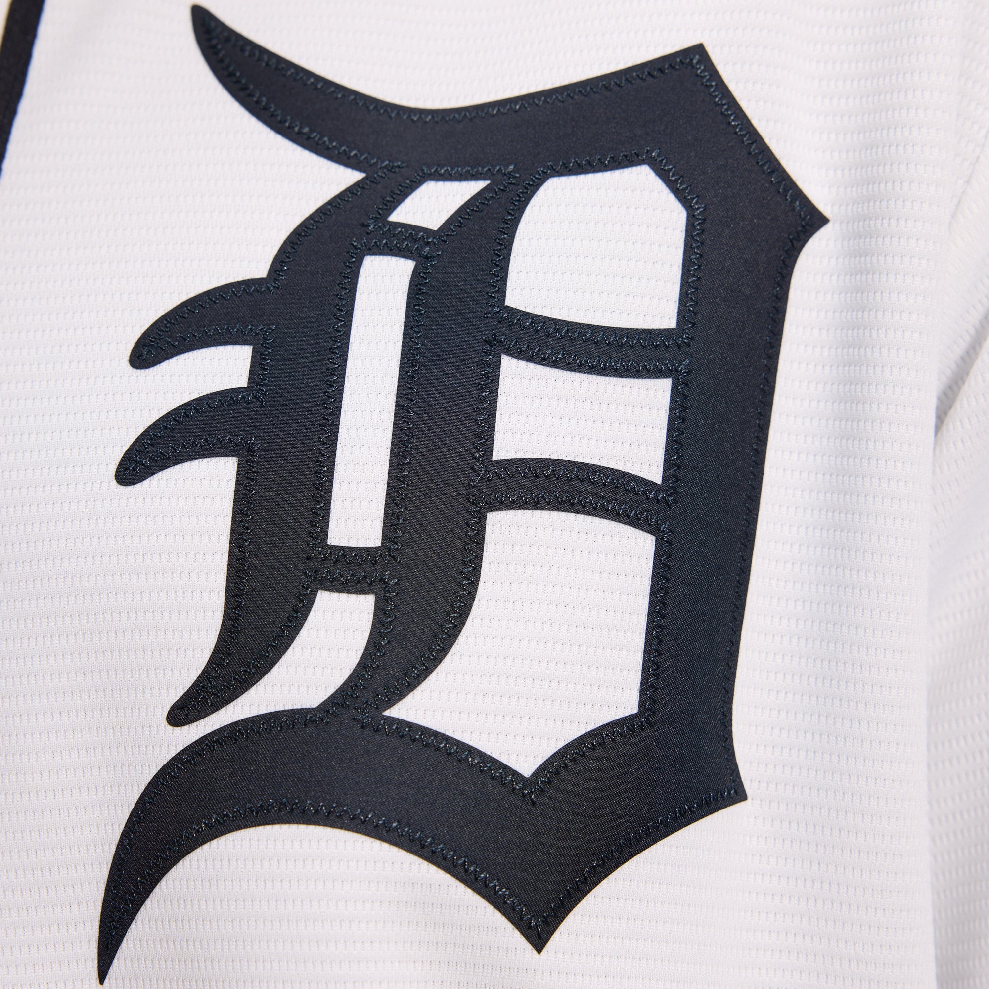 Men's Detroit Tigers Nike White Home Replica Jersey - 10
