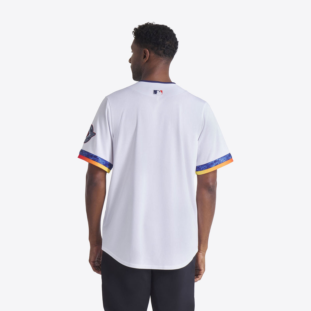 Men's Houston Astros Nike White 2025 City Connect Limited Jersey - 3